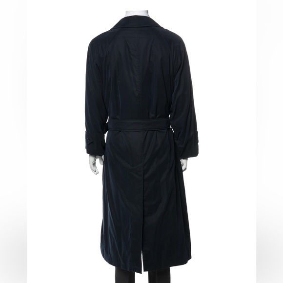 Burberry Men’s lined navy trench coat US40 - Picture 4 of 7